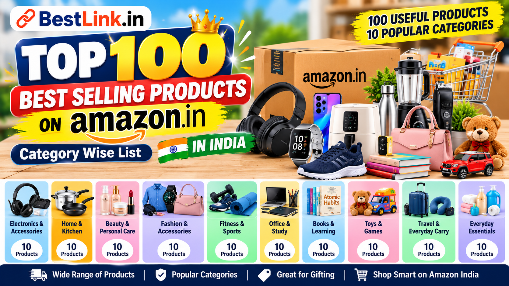 Top 100 Amazon India Products